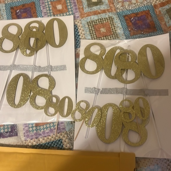 80th birthday party decorations - Picture 2 of 5